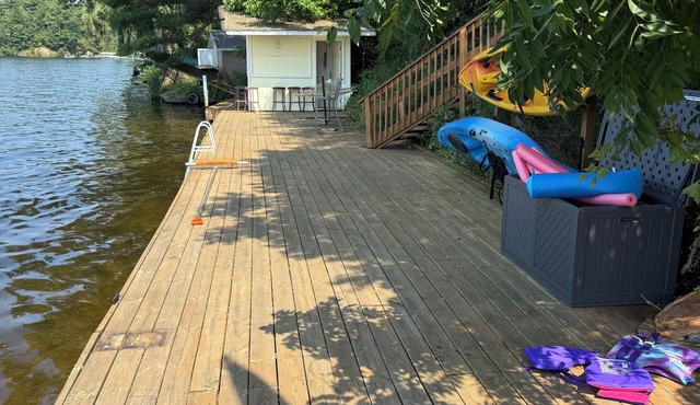 Waterfront Retreat on Croton Pond! Big Dock, Patio, Views & More!