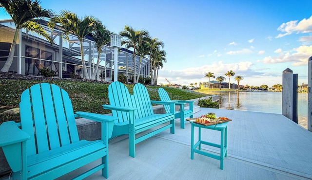 Waterfront Retreat w/Heated Pool, Bikes & Fishing Dock