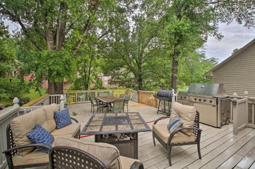 Waterfront Retreat with Boat Dock in Hot Springs!