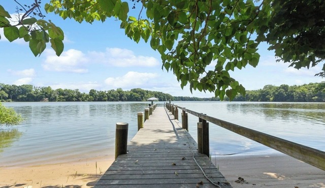 Waterfront Retreat with Private Dock and Beach