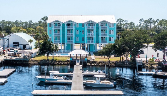 Waterfront, Rivers Edge Condo #1D-Bldg 1 *PRIVATE DOCK and ASSIGNED BOAT SLIP!