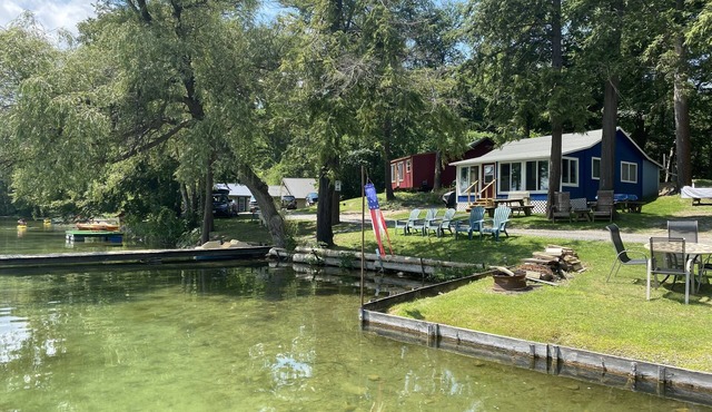 Waterfront, Rustic Cabin, Great Swimming, Own Dock, Raft