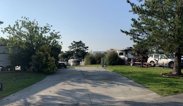 Waterfront RV Lot in Surfside Resort
