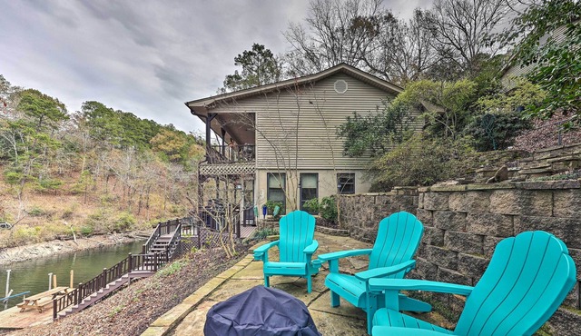 Waterfront Sanctuary w/ Boat Dock & Fire Pit!