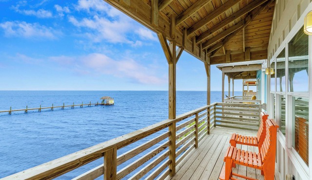 Waterfront, Shared Boat Dock & Pool w/Views | Ariel’s Grotto by AvantStay