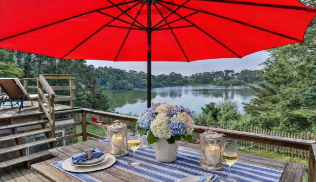 Waterfront + Sleeps 10 + Fenced Yard, Pets, Views