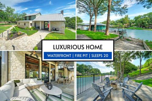 Waterfront Sleeps 16 Perfect for Family & Wurstfest