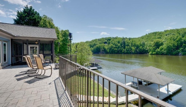 Waterfront Smith Mountain Lake Home with Boat Dock!