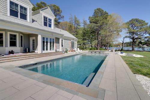 Waterfront St Michaels Vacation Rental with Fire Pit