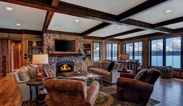 Waterfront Star Lake Cabin, Boat Dock On-Site