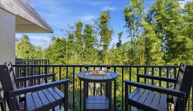 Waterfront Studio at Beso del Sol | Pool, Balcony, Sunset Bar