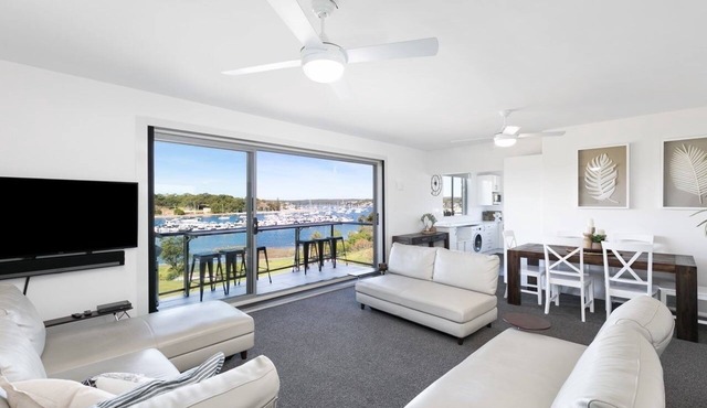 Waterfront. Stunning views. Close to everything. Awesome work from home location