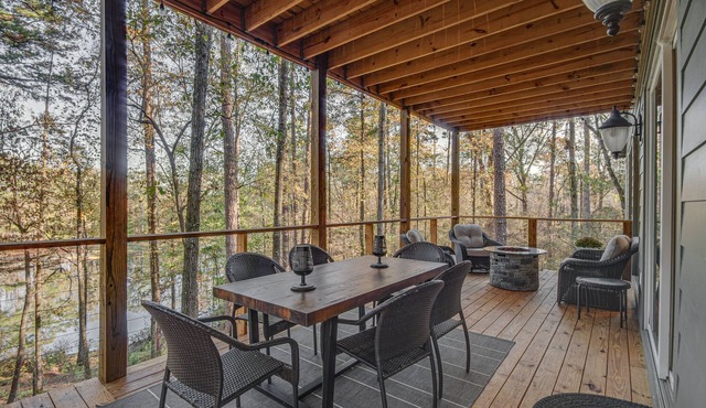 Waterfront Terry Home w/3 Decks & Hot Tub!