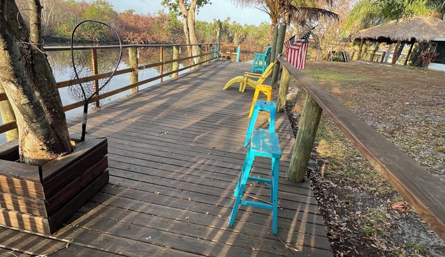 Waterfront Tiki Oasis - Dock & Ocean Access