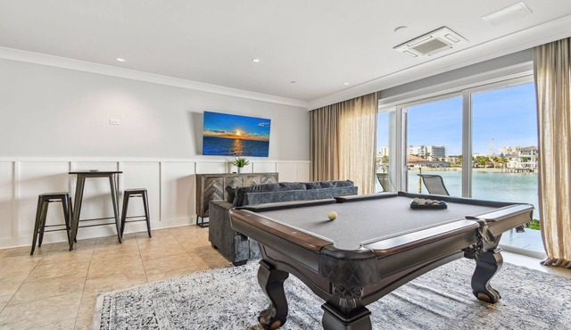 Waterfront Townhome w/Game Room & Boat Slip! Walk to the Beach | Beach Gear Incl
