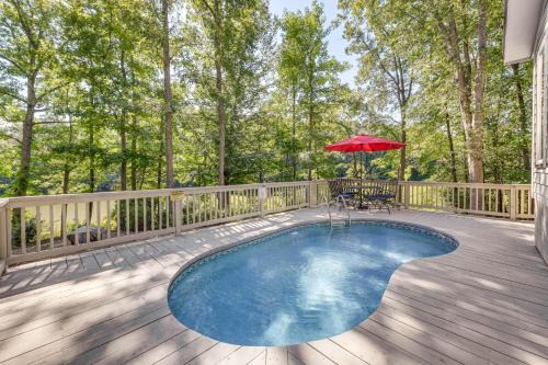 Waterfront Urbanna Home with Private Dock and Pool
