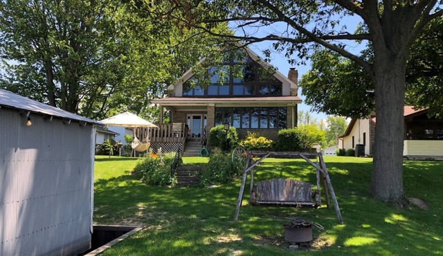 Waterfront with dock, firepit, and incredible views!