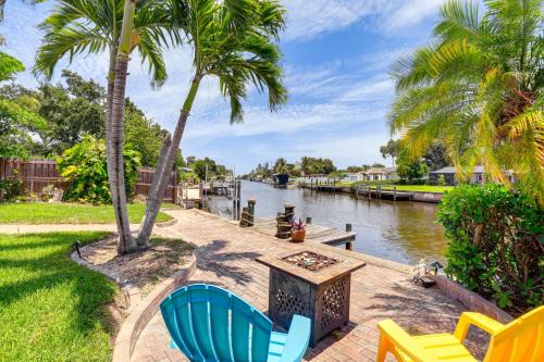 Waterfront Vero Beach Home with Pool and Boat Dock!