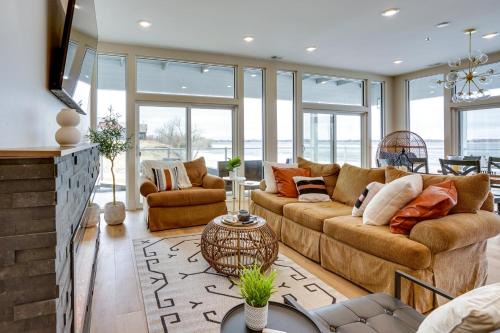 Waterfront Watertown Condo with Patio and Pool Access!