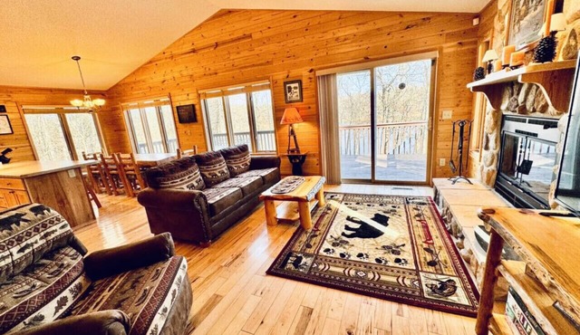 Waterfront Webb Lake UTV Snowmobile from your door