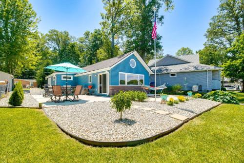 Waterfront with Boat Dock Retreat on Indian Lake