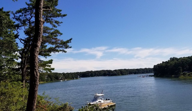 Waterfront with Dock and heated Pool in New Seabury area