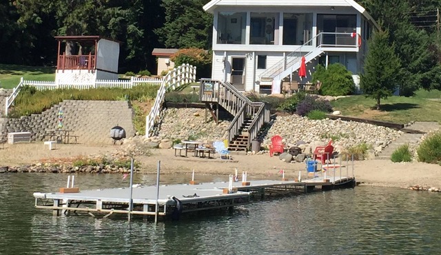 Waterfront Year Round Vacation Home, Lake Cocolalla, Beach, Dock