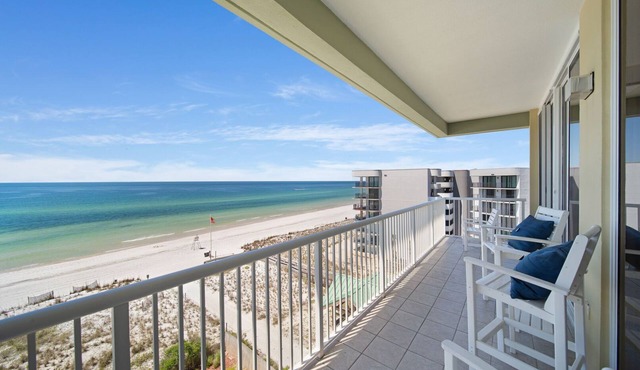 Waters Edge 603 ~ Direct Ocean Views ~ Top Floor ~ Beach Service