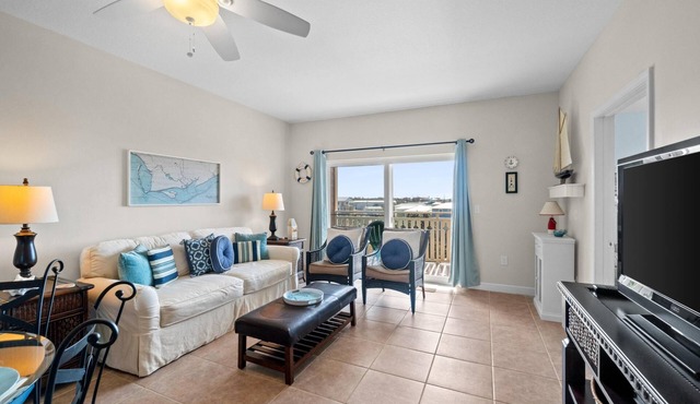 Waterside Village 408 - Beach, Shared Pool, Gulf View, Day Dock Access