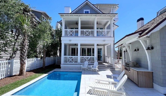 Watersound 30A Luxury | 5BR | Pool, Bikes, Grill