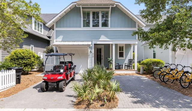 Watersound West - Golf Cart - 4 Bikes - Pet Friendly