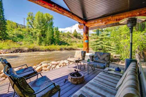 Weber River Cabin in Oakley with Private Hot Tub!