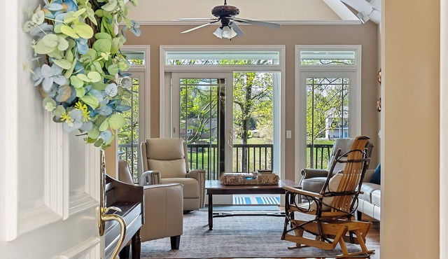 "Welcome Home" to this Cozy 6-bedroom retreat on the beautiful Caney Fork River
