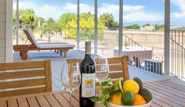 Welcome to Casa Celeste! Ideal location, vineyard view, hot tub, fire pit!