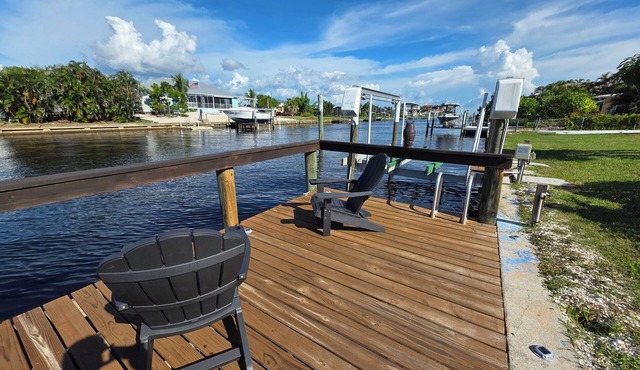 Welcome to Casa Azure, A relaxing luxury home with heated pool and gulf access.