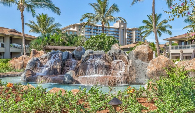 Welcome to Luana Garden Villa ground level Oceanfront Honua Kai Resort