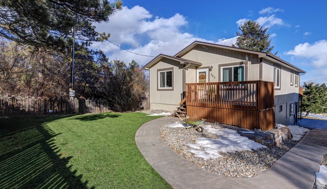 Welcome to our 5 bedroom 2 bathroom home in Charming Palmer Lake