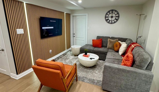 Welcome to our beautifully renovated 2BR Basement | Minutes from YYZ