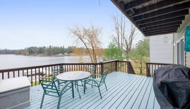 Welcome to our Lake House /nHot Tub overlooking the panoramic nview of the lake