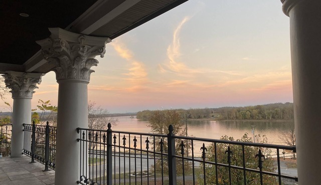 Welcome to the Banks of Aurora - A Charming River View Home in Downtown Aurora