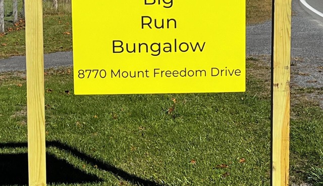 Welcome to the Big Run Bungalow. A spacious camp with endless possibilities.
