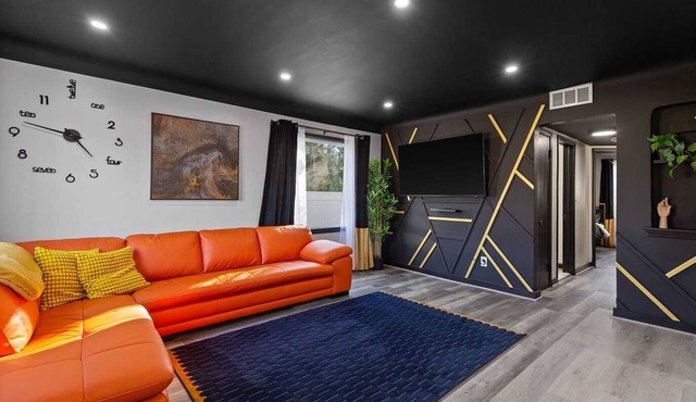 Welcome! To The Dark Retreat and get ready for a quiet and cozy stay.