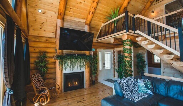 Welcome to the Jungle | Log cabine | Spa