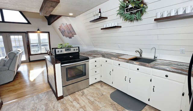 Welcome to the Ozarks Hillside Lookout A-Frame Cabin