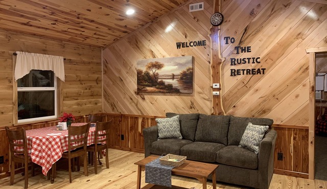 Welcome to The Rustic Retreat where you can rest and relax.