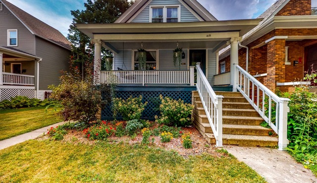 Welcoming Bungalow with Large, Fenced Dog-Friendly Yard - Walk to Madison St