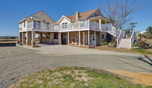 Welcoming Cottage w/ Outdoor Pool & Water Views!