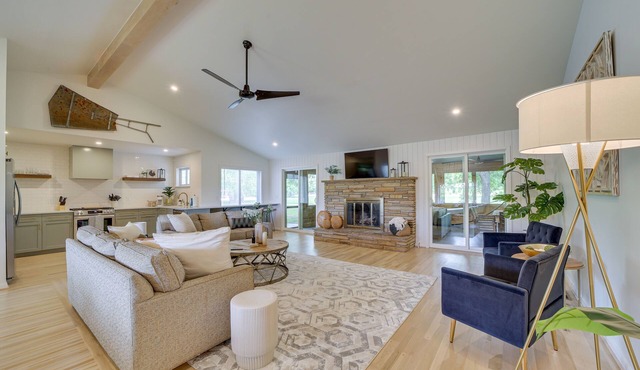 Well-Appointed Tulsa Home w/Fire Pit & Patio!