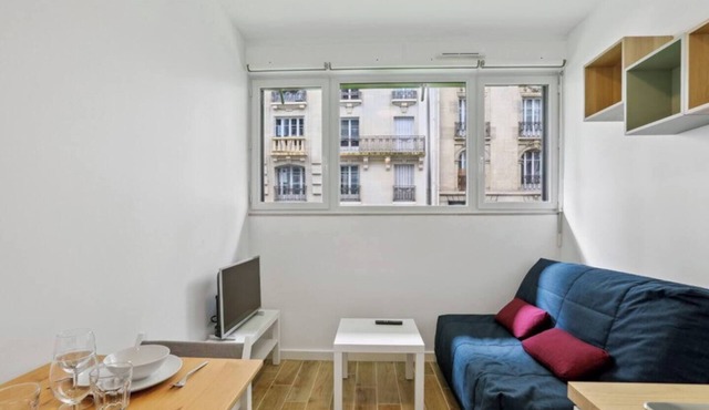 Well-equipped studio near the Parc des Princes