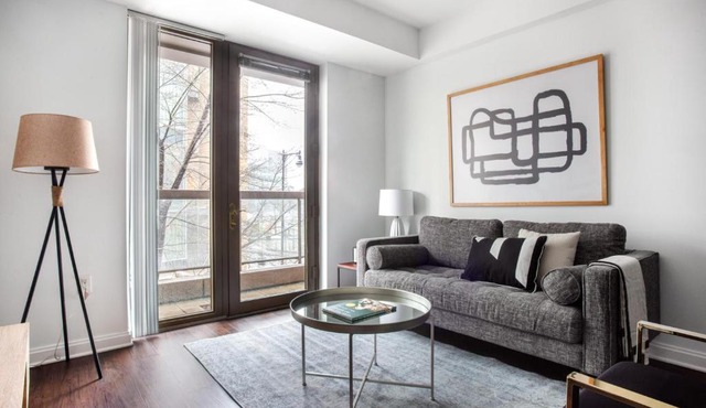 Well-located Kendall Sq 1BR w courtyard BOS-388